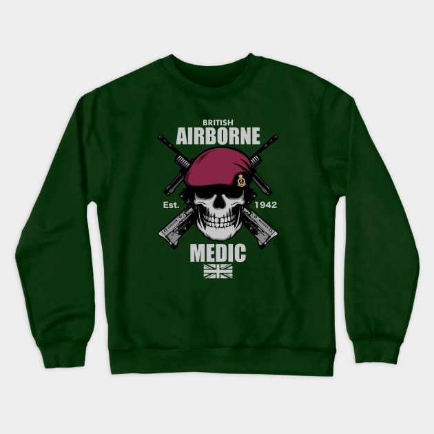 British Airborne Medic Crewneck Sweatshirt by TCP